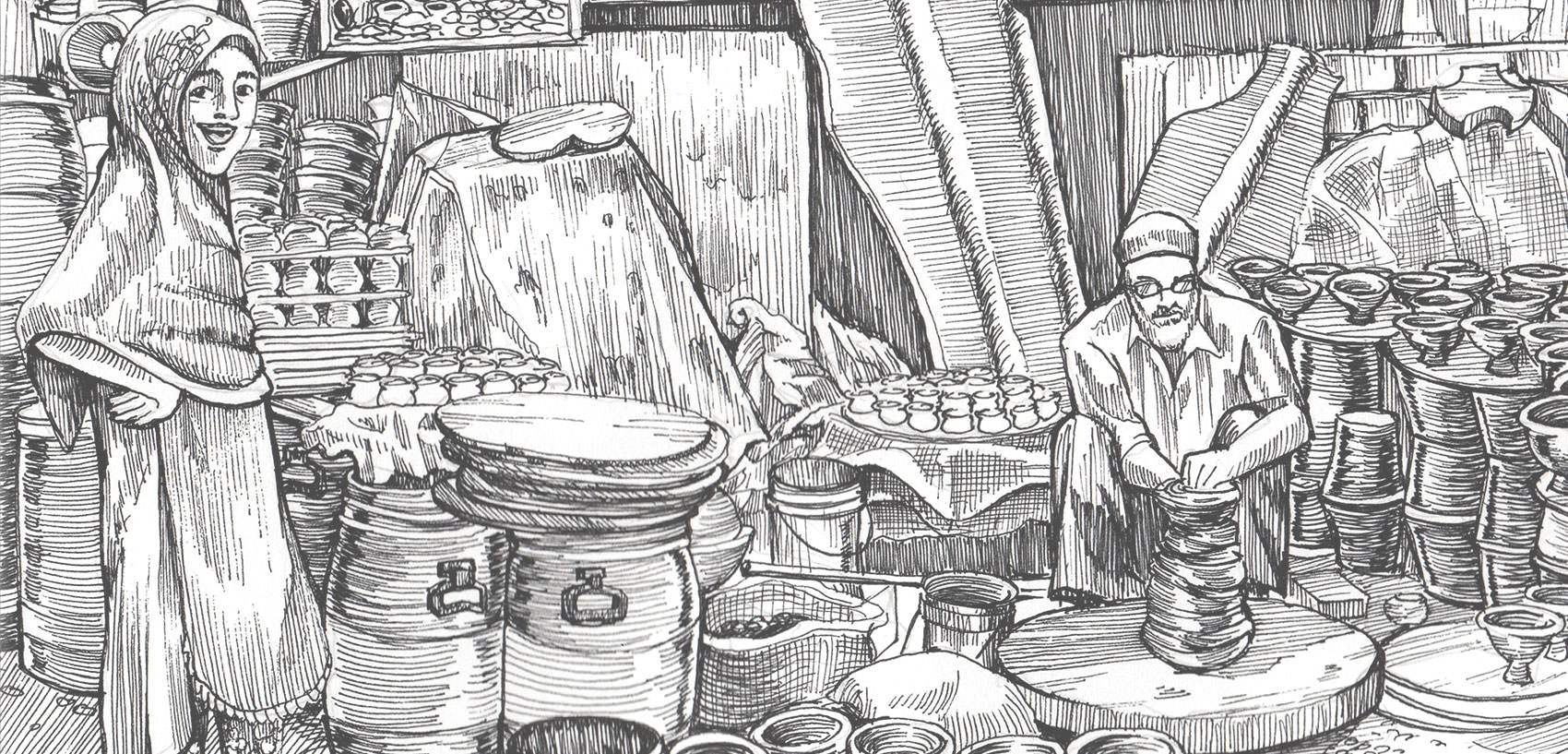 Potters Illustration